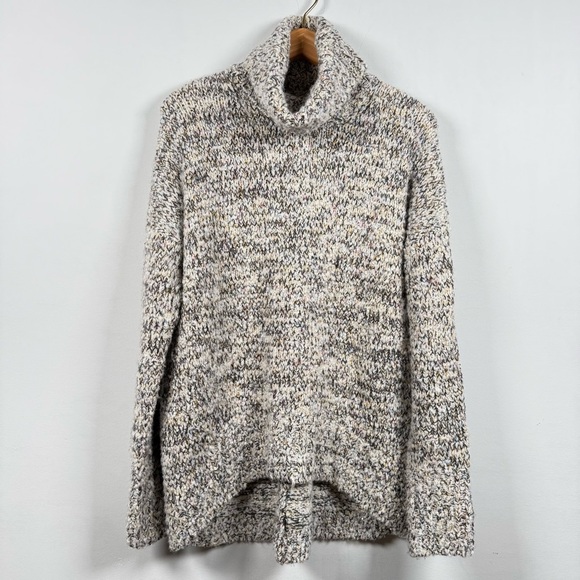 Lou & Grey Sweaters - Lou & Grey Womens Cozy Chunky Knit Turtleneck Sweater Hi Lo Hem, Great Condition